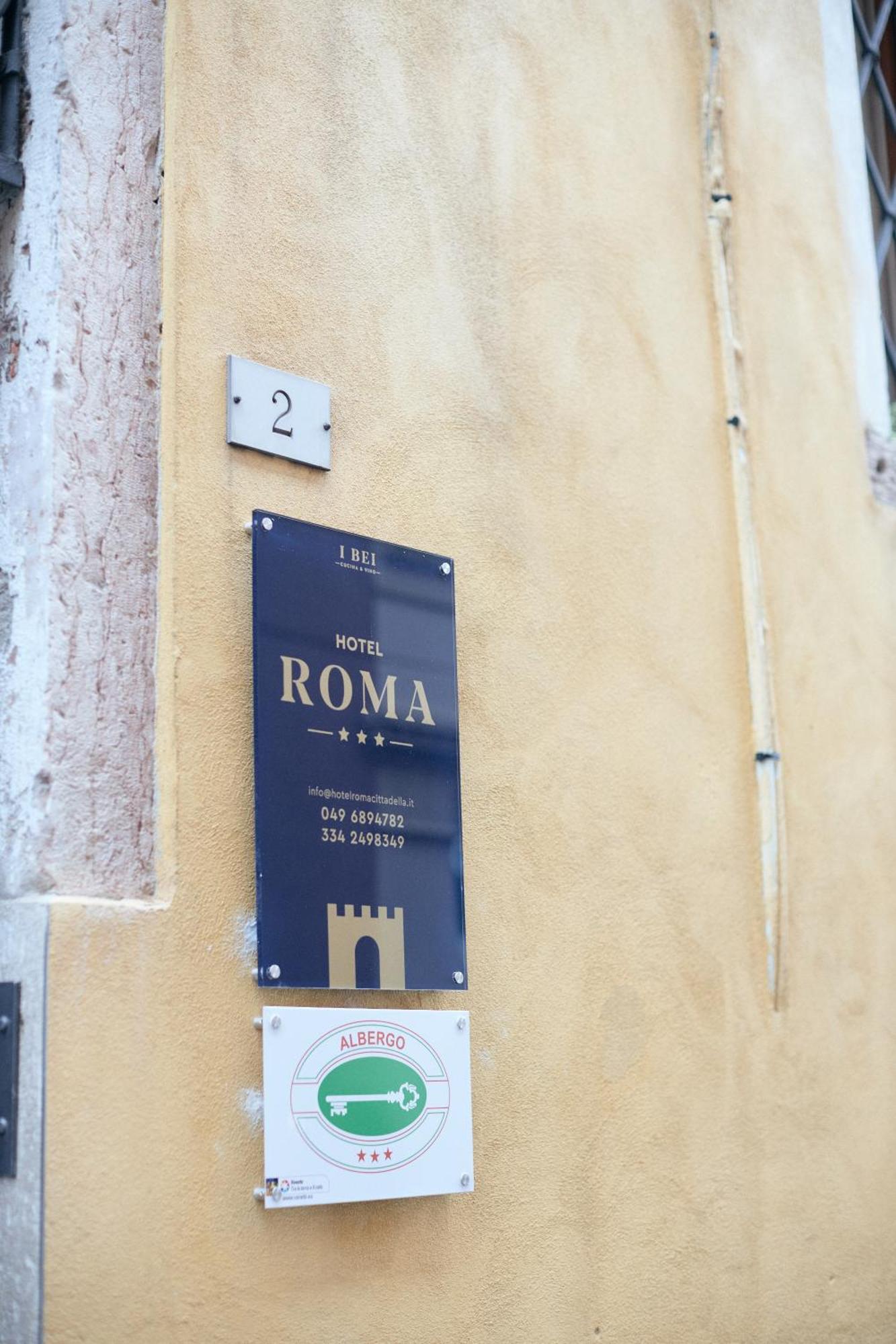 Hotel Roma Cittadella Exteriör bild